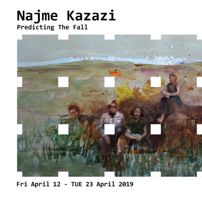 Predicting the Fall | Solo Exhibition by Najme Kazazi