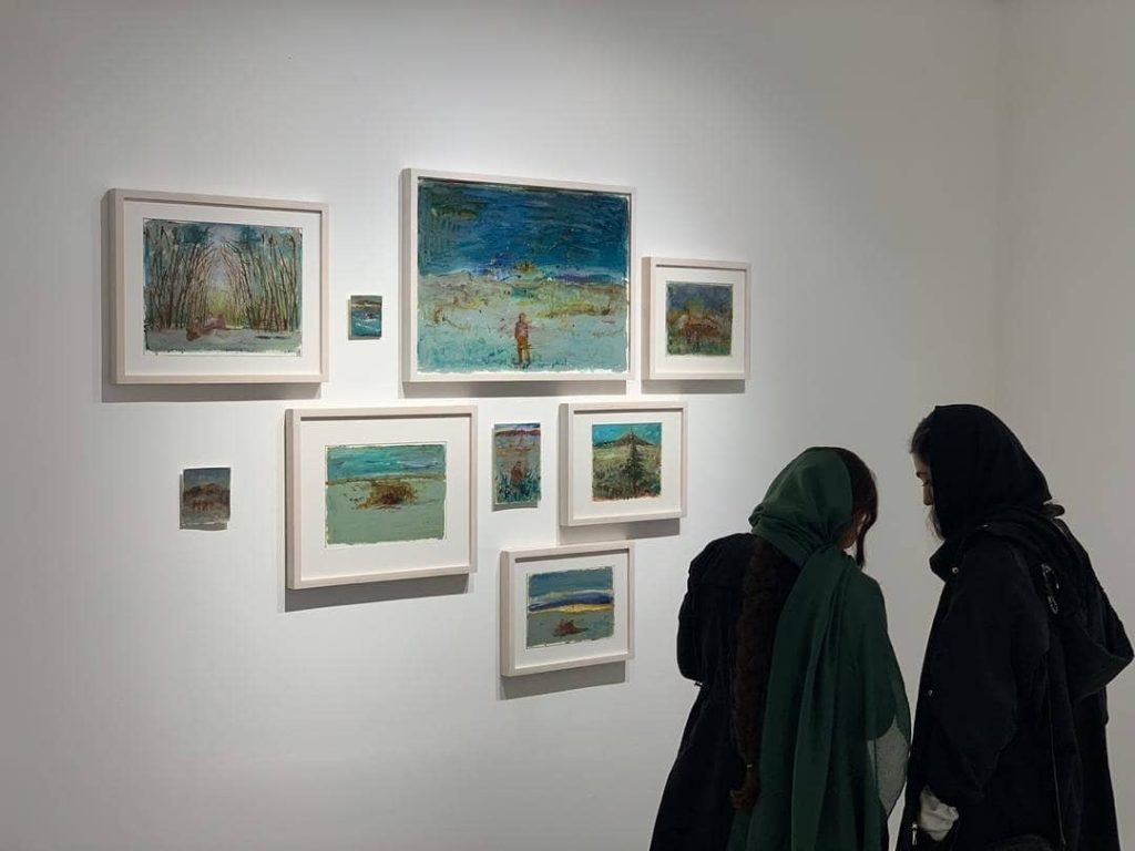 Predicting the Fall | Solo Exhibition by Najme Kazazi